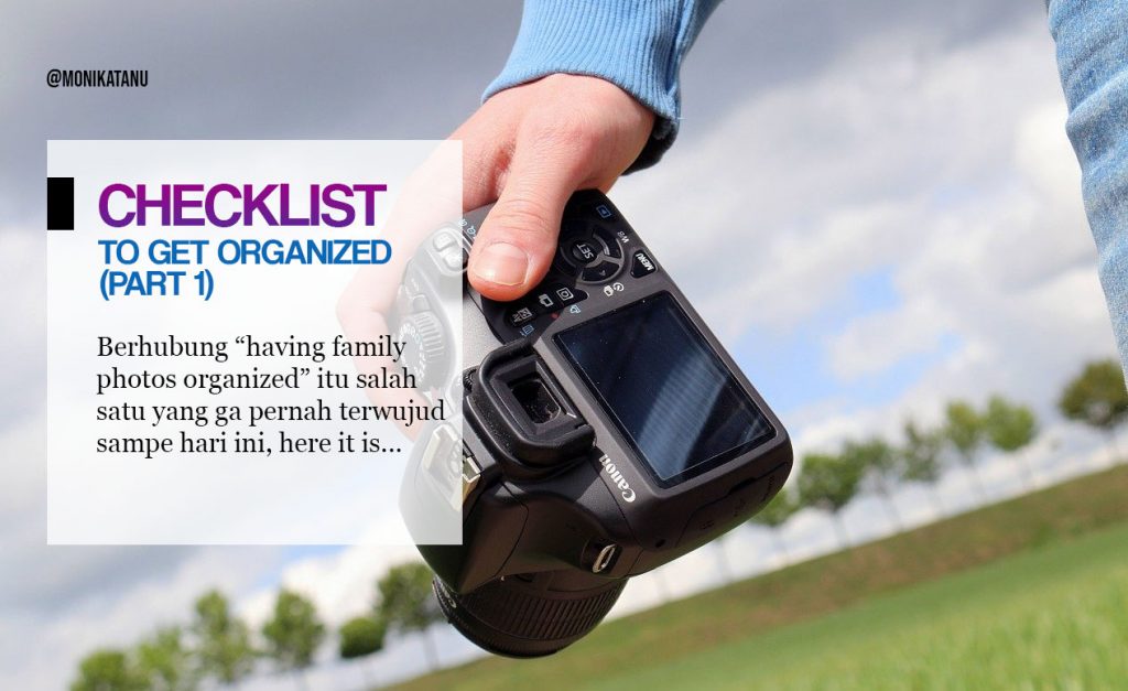 Checklist to Get Organized in Family Photos